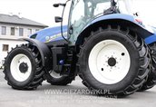 NEW HOLLAND 400 mth! T6.155 AWD TRAKTOR jak NOWY! 2013 traktor, ciągnik rolnicz 18