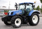 NEW HOLLAND 400 mth! T6.155 AWD TRAKTOR jak NOWY! 2013 traktor, ciągnik rolnicz 21