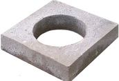 Podkład i nakładka betonowa do skrzynek ulicznych do zasuw | KUBWIT 1