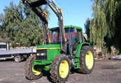 JOHN DEERE 6210 TUR 1999r 90KM 1999 traktor, ciągnik rolniczy 7
