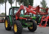 JOHN DEERE 6400 + TUR 1993 traktor, ciągnik rolniczy 2