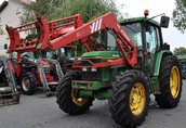 JOHN DEERE 6400 + TUR 1993 traktor, ciągnik rolniczy 3