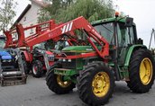 JOHN DEERE 6400 + TUR 1993 traktor, ciągnik rolniczy 4