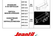 Katalog części Jeantil EVR