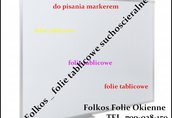 Pozostałe budowlane Folkos- Folie Okienne Warszawa Folia biała tablicowa...