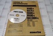 Instrukcja Komatsu + płyta WA65 WA70 WA80 WA90 WA100M