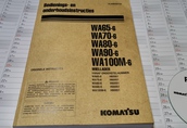 Instrukcja Komatsu + płyta WA65 WA70 WA80 WA90 WA100M 2