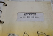 Katalog części Liebherr A 904 C-LI 1003 32254 2