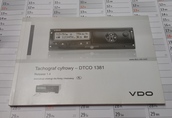 Instrukcja obsługi Tachograf cyfrowy - DTCO 1381 VDO
