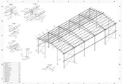 10x20 Konstrukcja stalowa hali hala wiata garaż magazyn obora kurnik 2