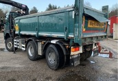 Wywrotka 6x6 boardmatic z dzwigiem Volvo FM Terberg. 2