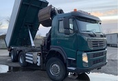 Wywrotka 6x6 boardmatic z dzwigiem Volvo FM Terberg. 3