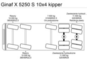 wywrotka10x4  5osiowa Ginaf X 5250 S  12