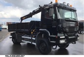 wywrotka 4x4 z dzwigiem 14ton/m Ivevo Trakker