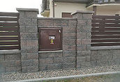 budowa ogrodzeń śiatka panel gabionowe z pustaka bloczka rzesz