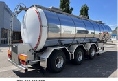 Transport lokalny Naczepa do mleka Cysterna HOBUR 0-3-43 T do oleju...