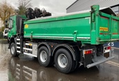 wywrotka 6x6 bordmatic z dzwigiem IVECO Traker Eur 5 1