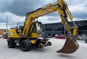 koparka kolowa kolejowa na tory Liebherr A900C 2drogowa Torory  3