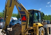 Koparko ladowarka kolowa KOMATSU WB97 duze kola bez Vatu 5