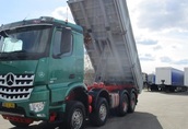 wywrotka 8x4 bordmtic MERCEDES  AROCS EUR 6 11