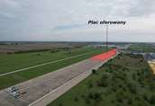 Autostrada A4, teren wybetonowany, ogrodzony, oświetlony, media 1,8 ha 2