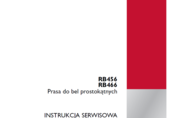 CASE RB 456 466 prasa instrukcja napraw po Polsku
