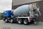 ciezarowka Scania  betoniarka STETTER 9m3. 2