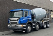 ciezarowka Scania  betoniarka STETTER 9m3. 15