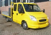 Iveco Daily 35C11 skrzynia z dzwigiem dubel kabina 2