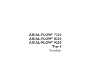 Kombajn CASE AXIAL FLOW 7230,8230,9230 tier4 instrukcja obsługi PL