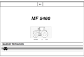 MASSEY FERGUSON 5460 katalog części