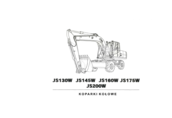 JCB JS 130W,JS145W, JS160W ,JS175W, JS 200W instrukcja obsługi J. POL