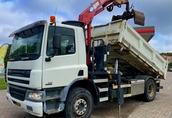 Transport lokalny DAF CF 75.250. .ROK 2005 EURO 3 OSIE 4X2 BORDMATIC...