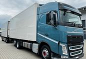 CHLODNIA PRZEJAZDOWKA z przyczepa VOLVO FH 1