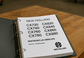 Instrukcje obsługi instrukcja obslugi new holland cx720 cx740 cx760...