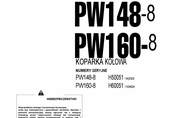 Instrukcja obsługi Komatsu PW148-8 DTR