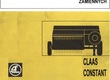 Prasy Katalog części Claas Constant