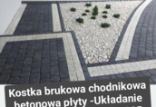 układanie płytki chodnikowe łańcut krzemienica tel 660175285