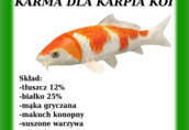 Karma pasza dla ryb karp koi pstrąg jesiotr  5