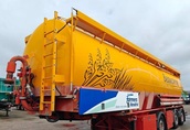 Naczepa do paszy Lambrecht beczka silos 9
