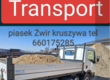 Pozostałe budowlane Piasek budowlany kruszywa żwiry